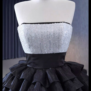 Sequin Bodice Special Quinceañera Dress Pageant Party Event Gala Gown - Rosymae