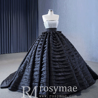 Sequin Bodice Special Quinceañera Dress Pageant Party Event Gala Gown - Rosymae