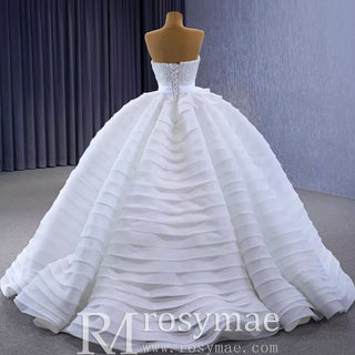 Sequin Bodice Special Quinceañera Dress Pageant Party Event Gala Gown - Rosymae