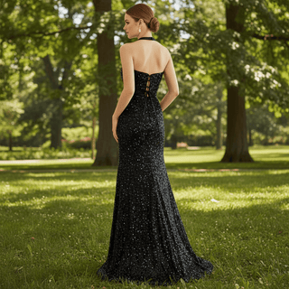 Sequin & Sparkling Dresses Formal Evening Gowns for Women - Rosymae