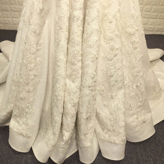 Sparkle Long Sleeve A-line Wedding Dresses with Beautiful Styles - Rosymae