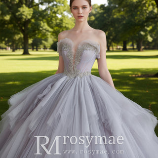 Modern Quinceanera Dresses Puffy Quince Dress & Gowns Lilac / 4 Modern Quinceanera Dresses Puffy Quince Dress & Gowns Lilac / 4