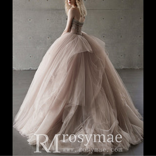Strapless Party Dresses Evening Gowns Ball Gown Quinceanera Dresses