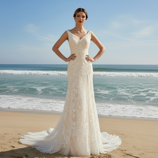 tank-top-double-v-fit-flare-wedding-dress