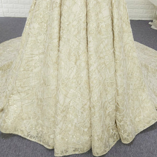 Vintage Luxury Sparkly Ball Gown Wedding Dresses for Elegant Brides - Rosymae