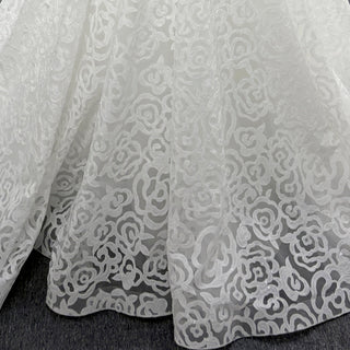 Western Unique Lace Romantic Bohemian Wedding Dress with Vneck - Rosymae