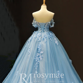 Baby-blue-wedding-gown-sweetheart