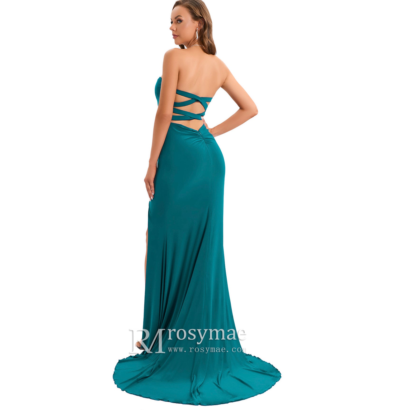 Formal Prom Evening Gowns Wedding Guest Dress Cadbury Purple / 12 Formal Prom Evening Gowns Wedding Guest Dress Cadbury Purple / 12