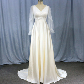 V-Neck Wedding Dresses & Gowns