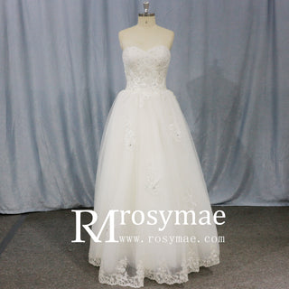 Floor-Length A-Line Wedding Dresses