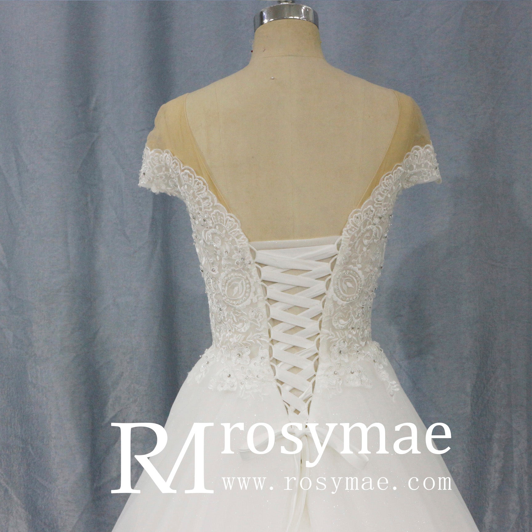 Ultra-Flattering Short Sleeve A Line Wedding Dresses White / 22W Ultra-Flattering Short Sleeve A Line Wedding Dresses White / 22W