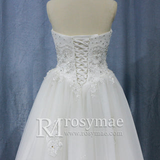 Sweetheart-A-Line-Beaded-Lace-Applique-wedding-dresses