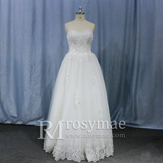 Sweetheart-A-Line-wedding-dress