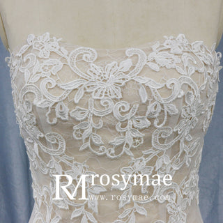  mermaid lace wedding dress