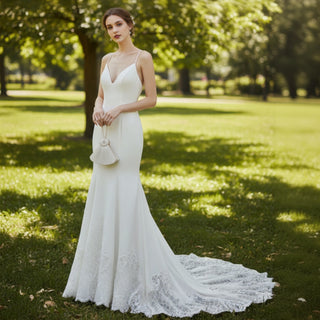 Minimalist Slip Wedding Dress for Courthouse Ceremony - rosymae Page 3 Rosymae Minimalist Slip Wedding Dress for Courthouse Ceremony - rosymae Page 3 Rosymae
