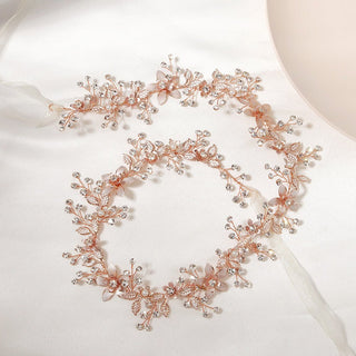 Beautiful Rhinestone Waistband for Brides - Rosymae