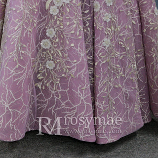 Blue Yellow Purple A Line Wedding Dresses and Bridal Gowns - Rosymae