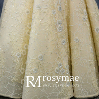 Blue Yellow Purple A Line Wedding Dresses and Bridal Gowns - Rosymae