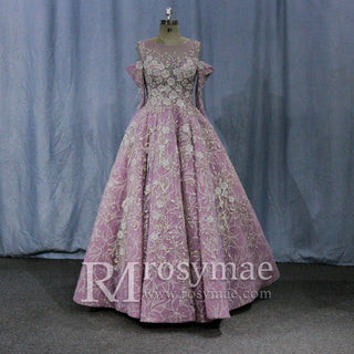 Blue Yellow Purple A Line Wedding Dresses and Bridal Gowns - Rosymae