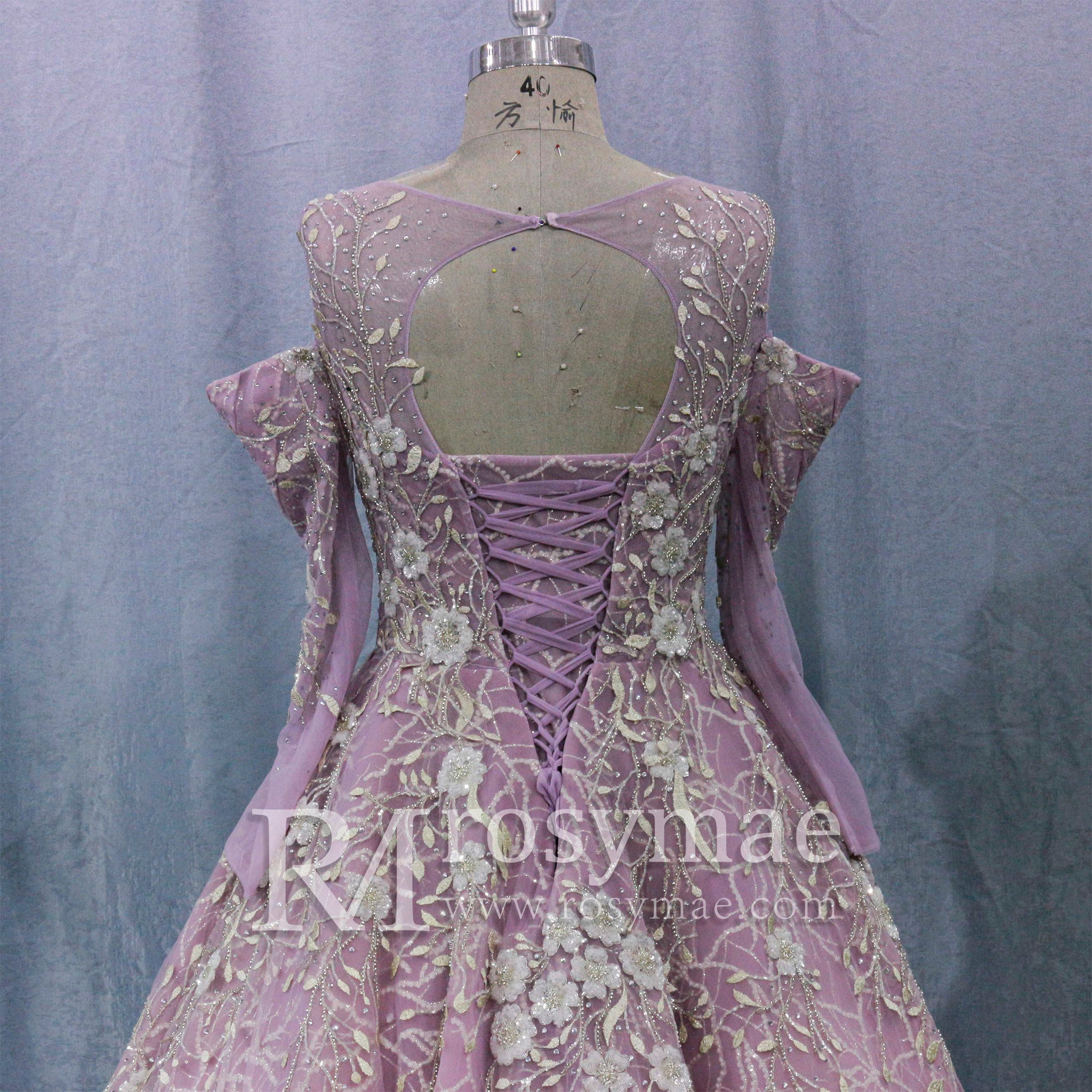 Blue Yellow Purple A Line Wedding Dresses and Bridal Gowns Blue / 24W