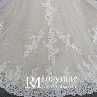 Curvy Mermaid Wedding Dress Gown with Super Flattering Lace - Rosymae