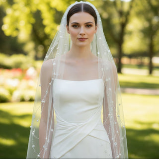 Elegant Simple Spaghetti Straps Mermaid Bridal Wedding Dress - Rosymae