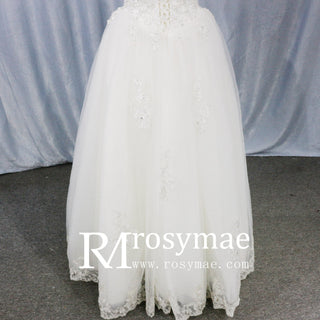 Floor Length Wedding Dresses with casual simply styles - Rosymae