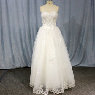 Floor Length Wedding Dresses with casual simply styles - Rosymae