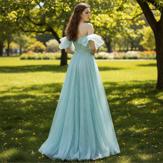 Gorgeous Teal Party Dress Women's Wedding Guest Dresses - Rosymae