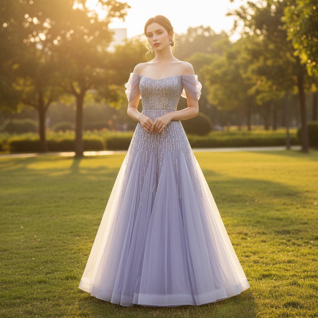 Lalic Curve Formal Dresses Sequin Sparkly Evening Party Gowns