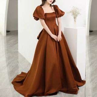 Formal Dresses & Evening Party Gown with Detachable Sleeve