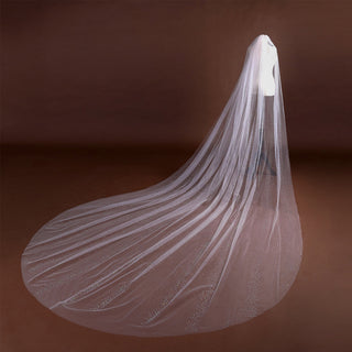 Long Length Wedding Head Veil - Rosymae