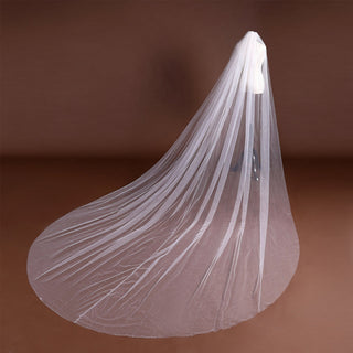 Long Length Wedding Head Veil - Rosymae