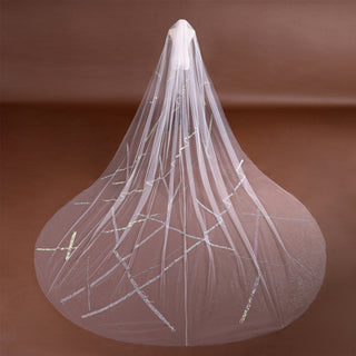 Long Wedding Dresses Head Veil - Rosymae