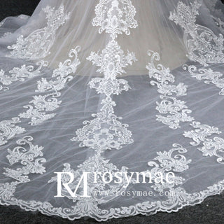 Mermaid Spaghetti Straps Beach Wedding Gowns V Neck Dresses - Rosymae