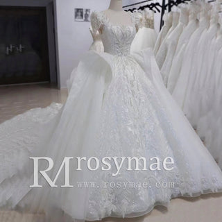 mesh-lace-wedding-dress