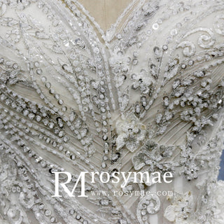 Princess Long Sleeve Ballgown Wedding Dresses & Bridal Gowns - Rosymae