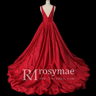 red-bridal-wedding-gown-with-ruffle-skirt