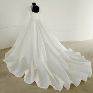 satin-long-sleeve-wedding-dresses