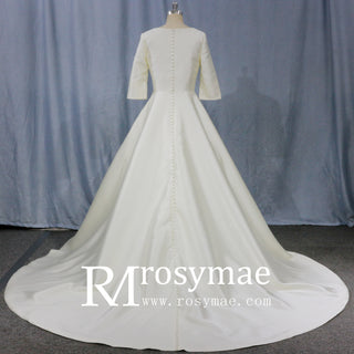 satin-wedding-dress