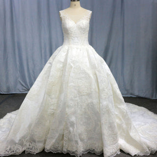 Lace Cathedral Train Wedding Dresses 2023