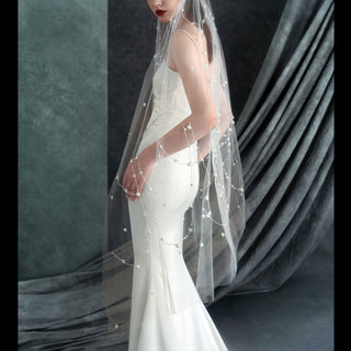 Elegant Simple Spaghetti Straps Mermaid Bridal Wedding Dress