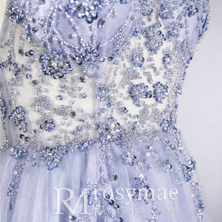 Spaghetti Straps Mother of The Bride Dress With High Slit - Rosymae