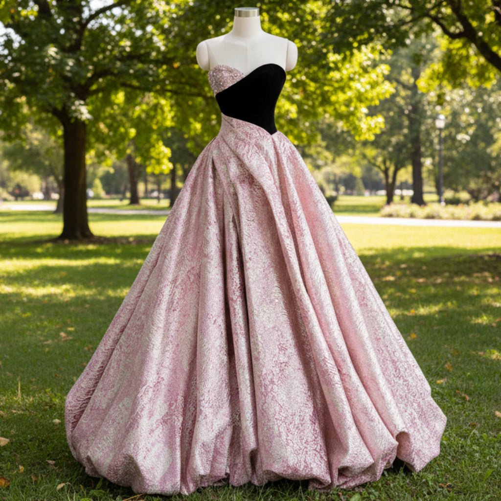 Sparkly Sweetheart Formal Dress Evening Party Gown for Women - Rosymae