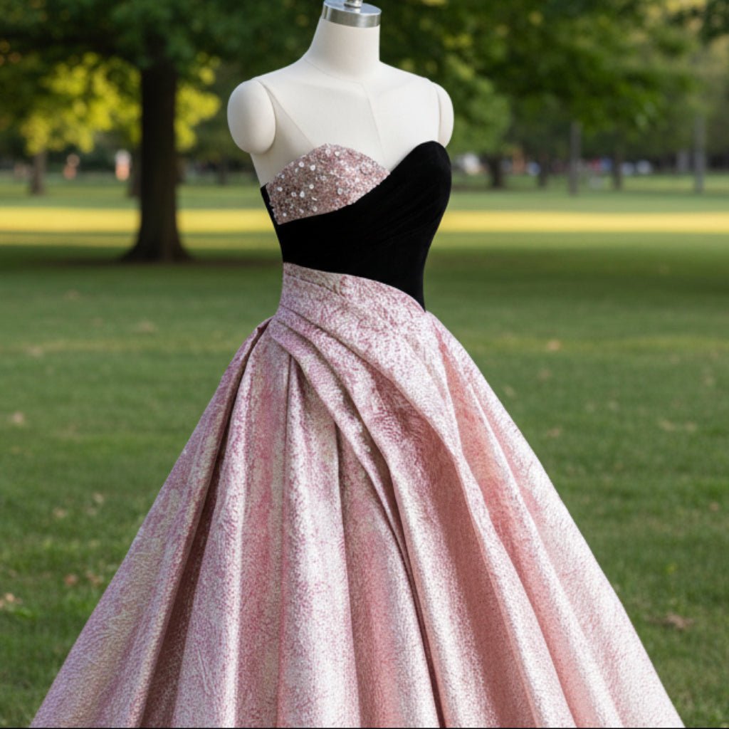 Sparkly Sweetheart Formal Dress Evening Party Gown for Women - Rosymae