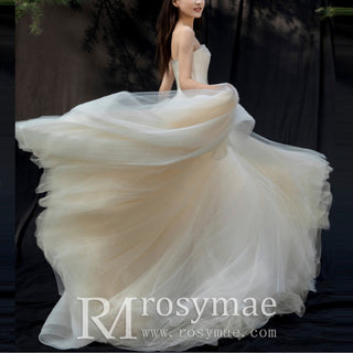 Ethereal Tulle Ruffle Wedding Dresses for the Romantic Bride