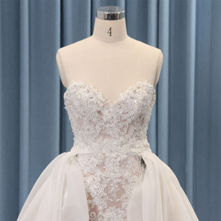 Two-In-One Wedding Dresses with Detachable Skirts