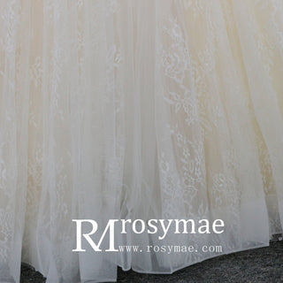 Strapless Sweetheart Neckline Lace Mermaid Wedding Dresses - Rosymae