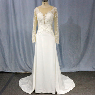 Modest Long Sleeve Wedding Dresses