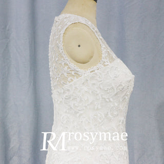 Vintage Plus Size Mermaid Lace Wedding Dresses - Rosymae